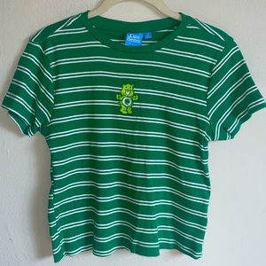 Cropped Care Bear shirt